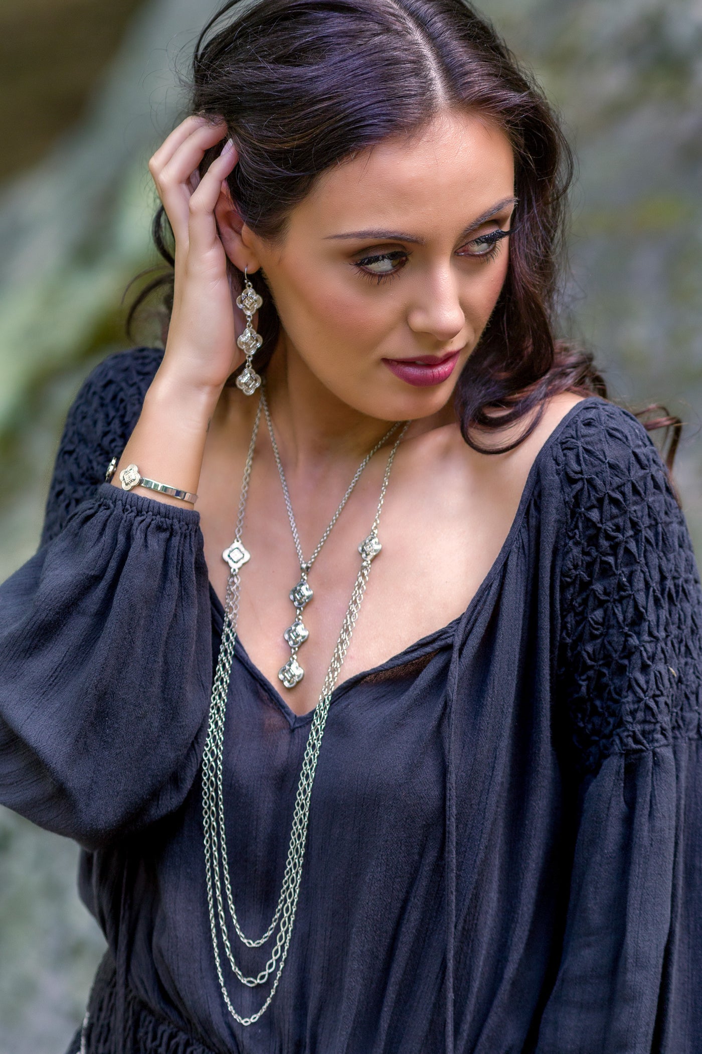 Layer Up! Introducing the JOLIE Long Layered Necklace