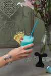 Holiday Cocktail Series: The Blue Hawaiian Stack