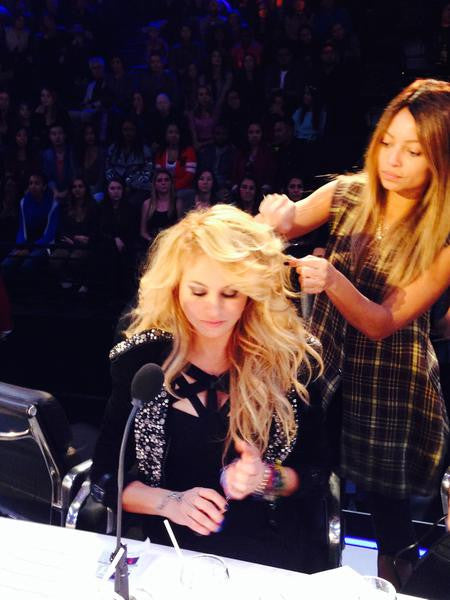 Paulina Rubio Wears Go Nearly Naked Hand Chain on X Factor