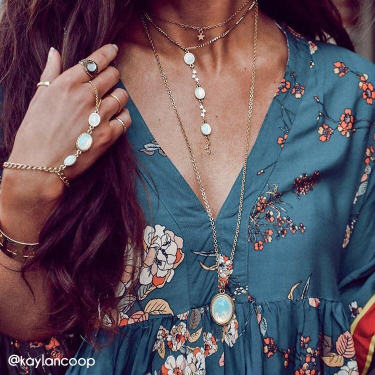 Toria Boho Statement Necklace – The Songbird Collection
