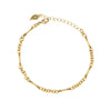 Ankle Bracelet in 14k gold finish | Modern boho jewelry | Criscara